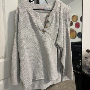 free people beach sweater Hailee size L